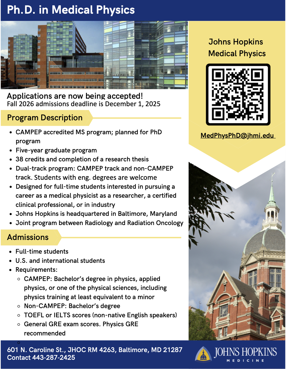 Non-CAMPEP track for engineering students Featured Image